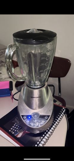 Black & Decker BL1900 5-Speed Blender with 48-Ounce Glass Jar, Brushed Stainless