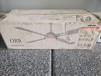 Orb by minka aire 4 blade ceiling fan