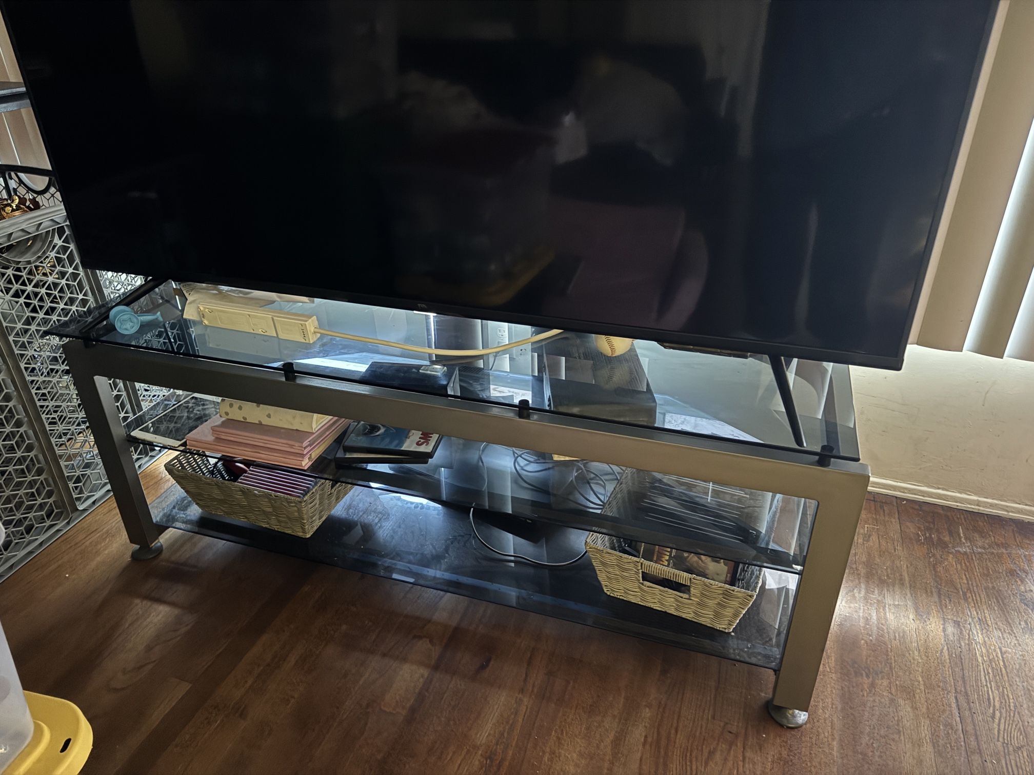 Glass Tv Stand