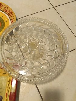 Different Ceramics And Crystal Pieces