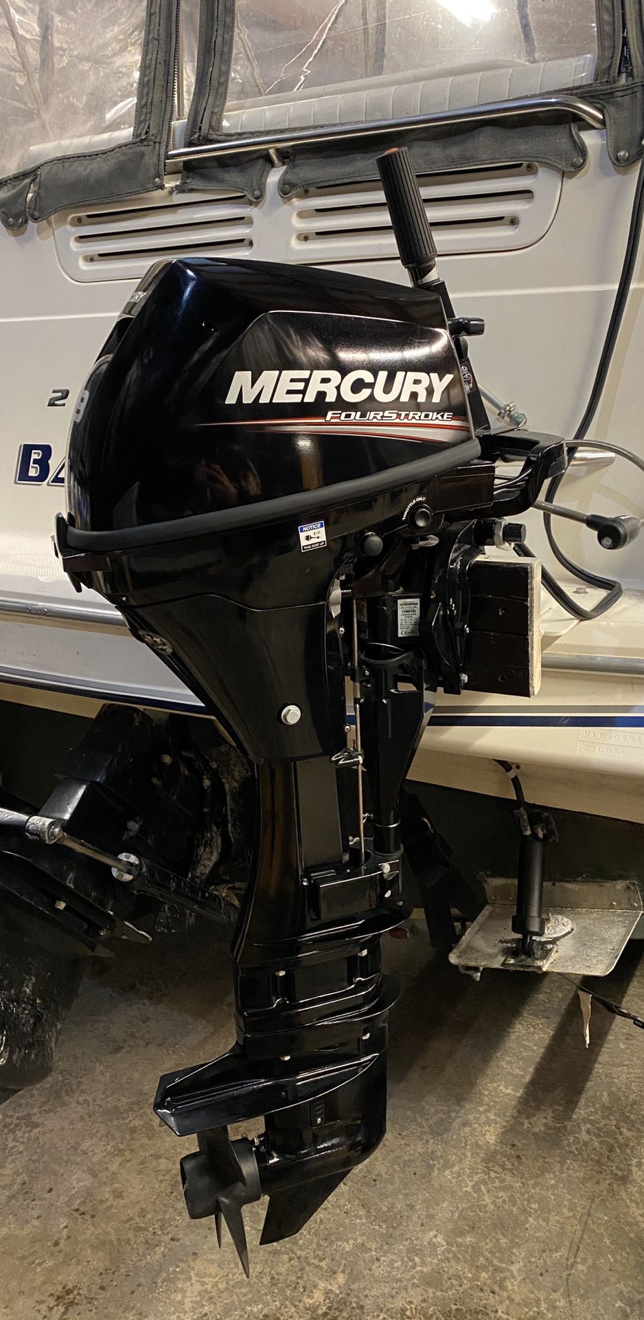 NEW..2018 Mercury 9.9 HP 9.9EXLH-CT Outboard 25” shaft
