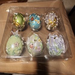 6 Eggs Ornaments