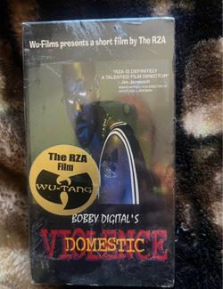 Wu Tang Clan RZA Bobby Digitalโs Domestic Violence VHS NEW RARE