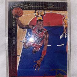Michael Jordan three time NBA MVP 1994 upper deck baseball card