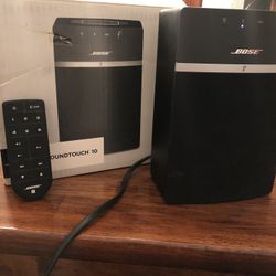 Bose SoundTouch 10 Wi-Fi Bluetooth Speaker works with Alexa  Black