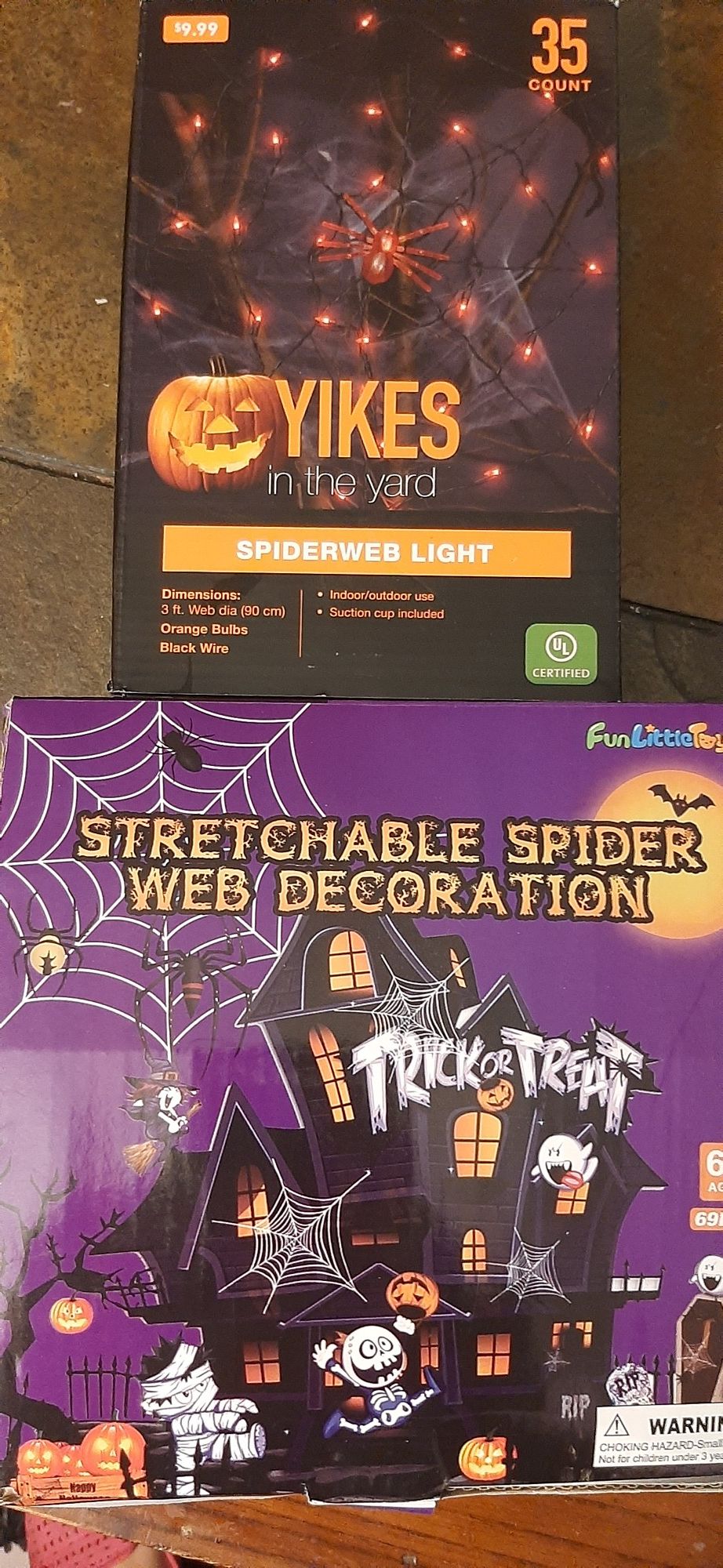 Spider Web Light and Stretchy Web