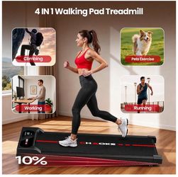 New in box walking pad with 10% incline 6.2 mph