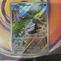 Paldean Wooper Holo Pokémon Card (Near Mint)