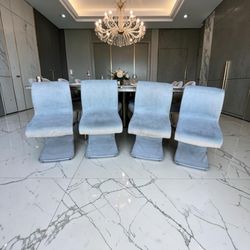 Set of 4 Vintage "Z" Chairs by Gastone Rinaldi for RIMA Gray Fabric