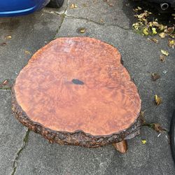 Burl Coffee Table 