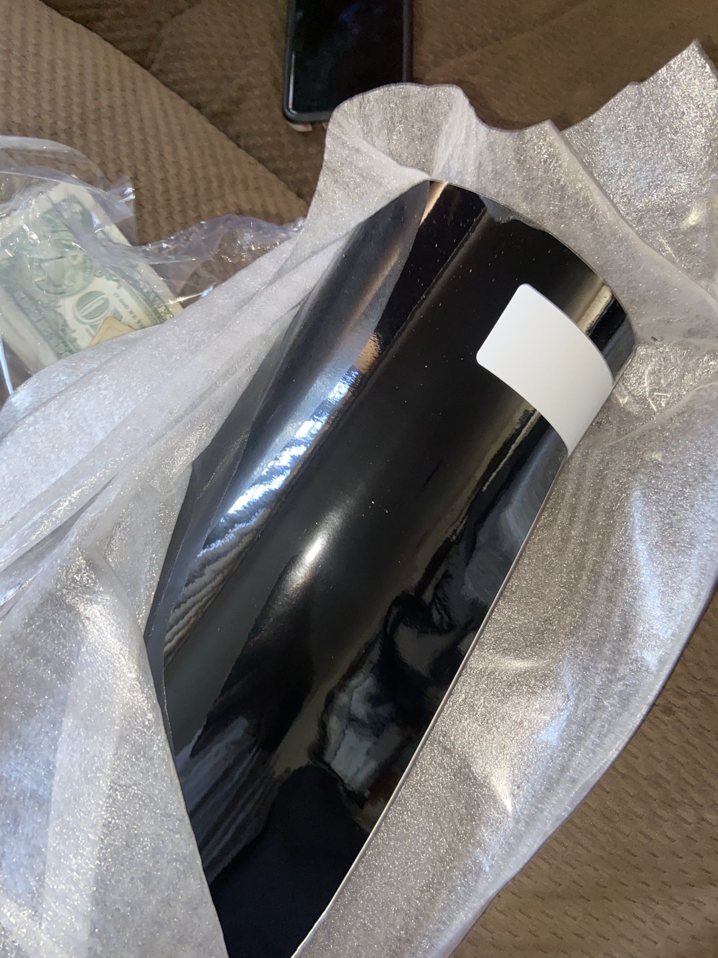 Ultra Gloss Black Vinyl Wrap 5x60 Ft