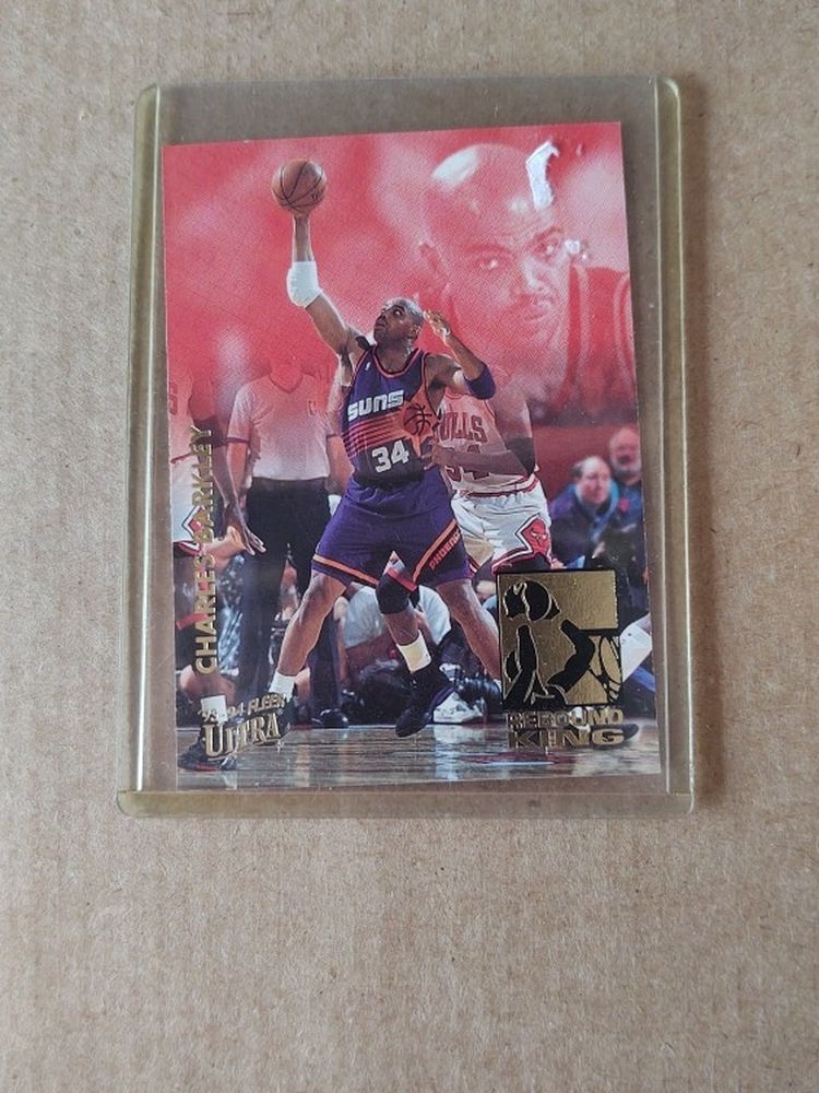 Charles Barkley 93-94 Fleer Ultra Rebound King Card