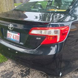 Black Toyota Camry SE 2013. Mileage 46,579 .price $16999