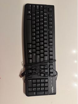 Logitech K120 wired keyboard in good working condition