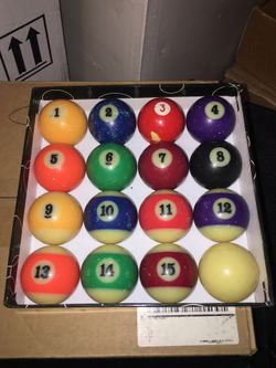 Pool Balls Set