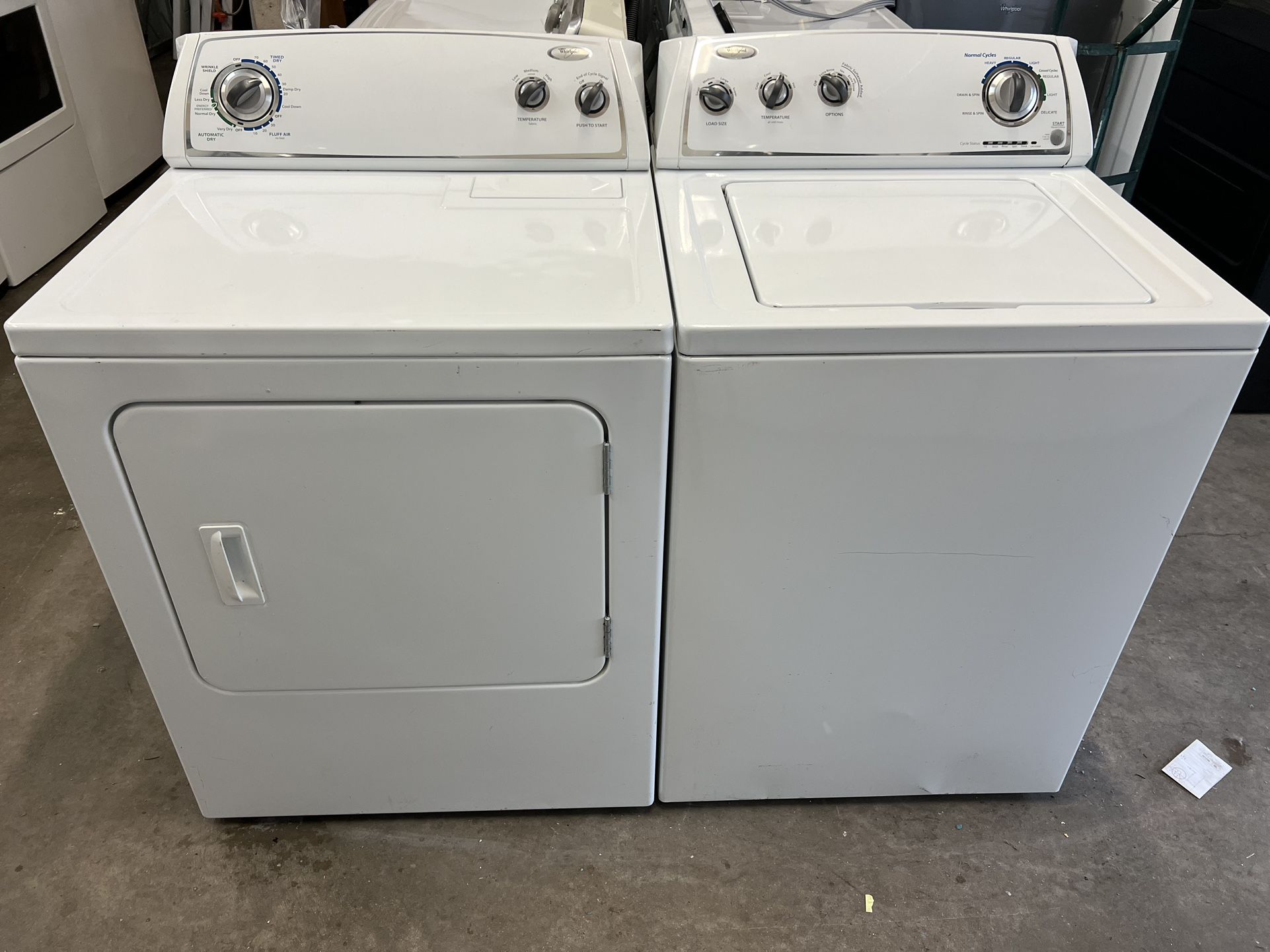 Whirlpool Washer And Whirpool Eléctric Dryer Washers & Dryers