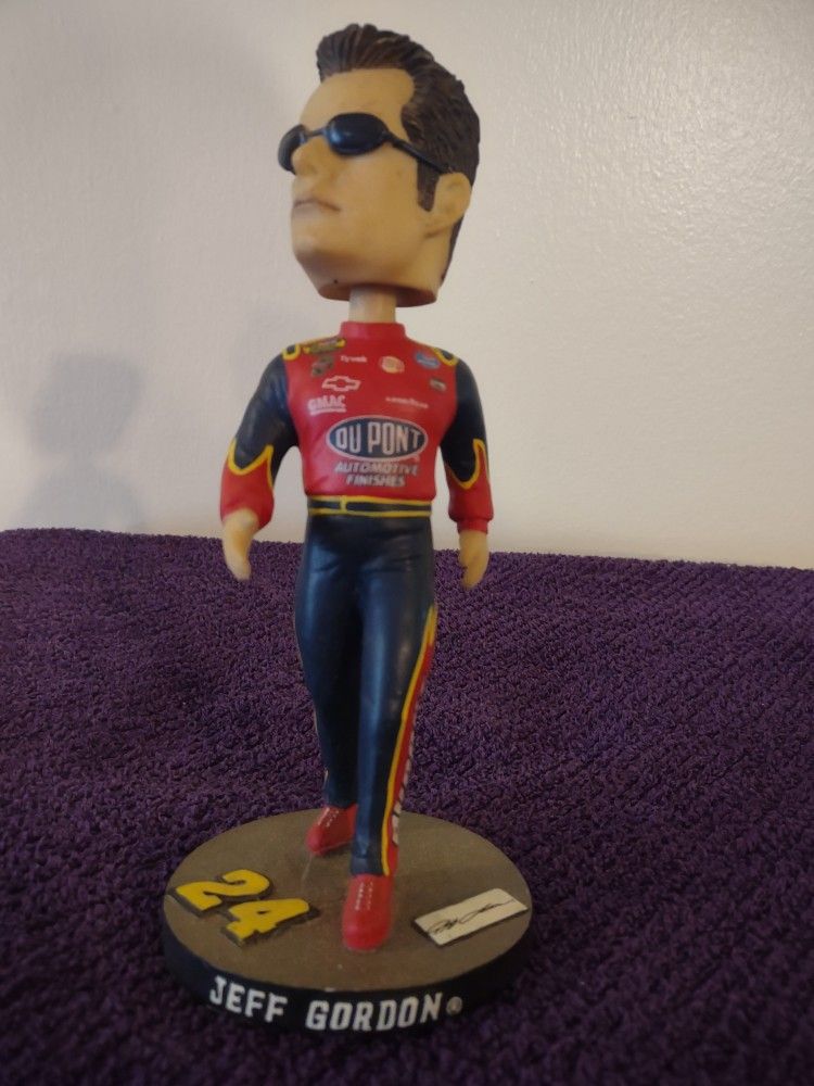 Early Racing Legend Jeff Gordon Toy Bobblehead