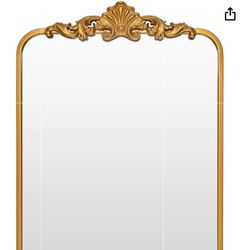 Antique Style Baroque Gold Mirror