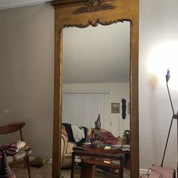 Antique Full Wall Mirror