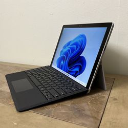 Touchscreen Microsoft Surface Pro 4 Core i5 8GB RAM 256GB SSD 13.3” 2K display Windows 11 tablet laptop computer 