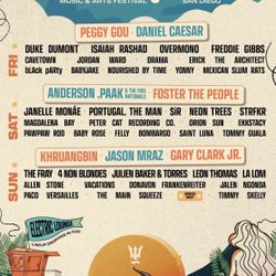 2 Sunday GA ticket $100 Each