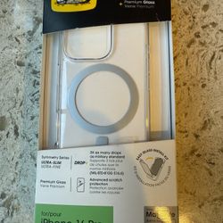 iPhone 16 Pro Otter Box Case & Premium Glass Protector 