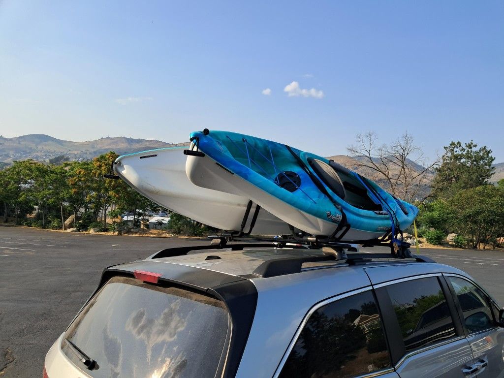 3 Kayak Set, for Family of 5+ (w/ Rack Mount)