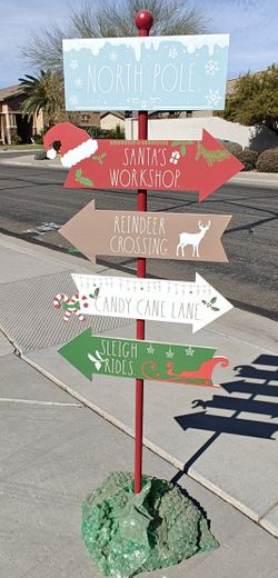 Christmas Decoration Sign