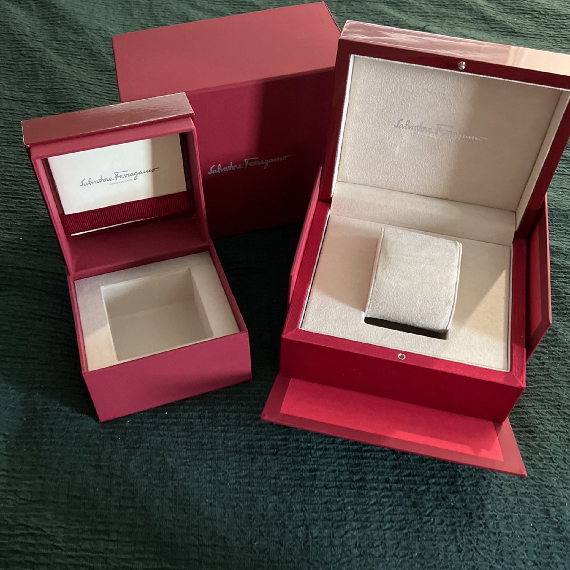 Ferragamo watch boxes