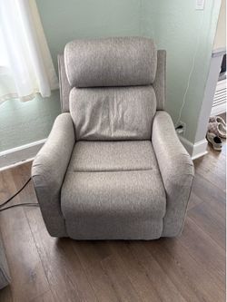 Reclining sofa and chair with usb ports