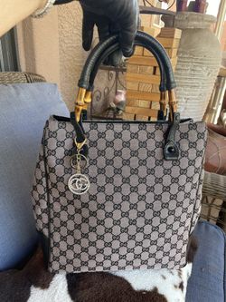 Gucci Bamboo Tote Bag