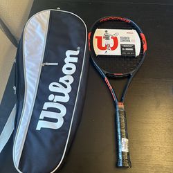 Wilson Tennis racket and bag
