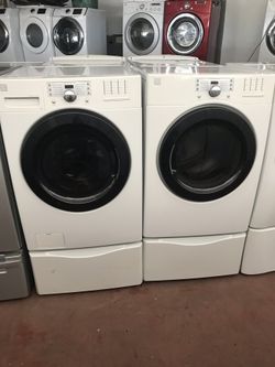 🎉🎉Kenmore washer dryer and pedestal 🎉🎉