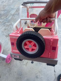 Our Generation Doll Jeep Vehicle Toy