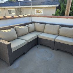 5 Piece Outdoor Sectional