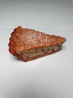 Novelty Apple Pie Slice Candle
