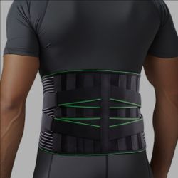 YAHA Back Brace for Lower Back Pain WomenMen Back Support Belt with 6 Stays for Work Heavy Lifting Breathable Lumbar Supports Sciatica Herniated Disc