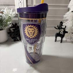 Orlando City soccer Tervis 24oz Tumbler Cup 