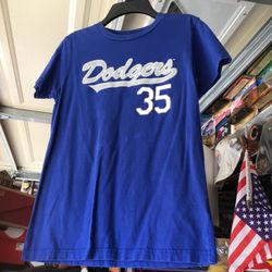 Dodgers Women’s Tee Shirt Size L