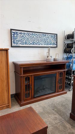 Electric fireplace - working