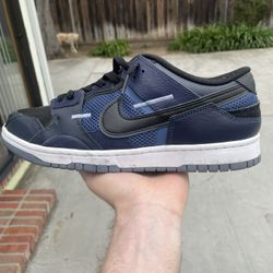 Bike Dunk Low Scrap, Deep Royal Blue