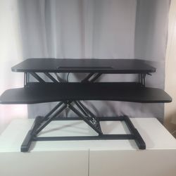Vivo Desk Converter Height Adjustable Sit To Stand Riser 