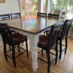 Tall Dining Table And Chairs
