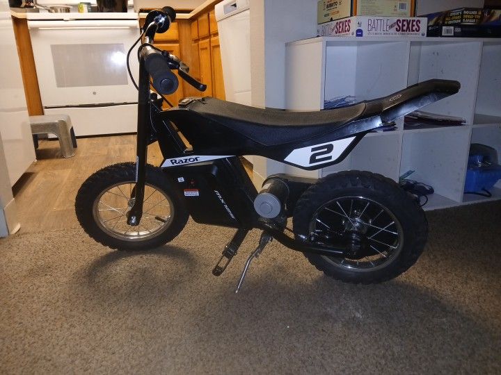 Razer Electric Dirt Bike.