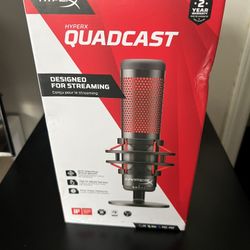 Hyper X Quad cast microphone