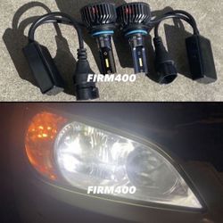 9006 HB4 6K BRIGHT WHITE 16000 LUMENS LED LIGHTS $40