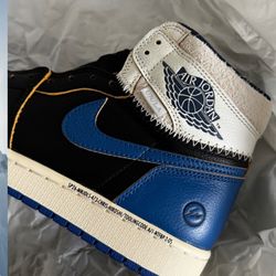 Jordan 1SP Fragment x Union LA  Royal mens 5