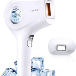 Ice Hair Removal Upgrade to 500000 Flashes Hair Remover Device Care with Cooling Painless Hair Remover Home Use for Facial Legs, Arms, Armpits,Body