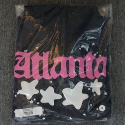 SP5DER HOODIE NAVY ATLANTA