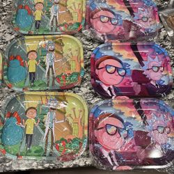 Rick & Morty Rolling Trays